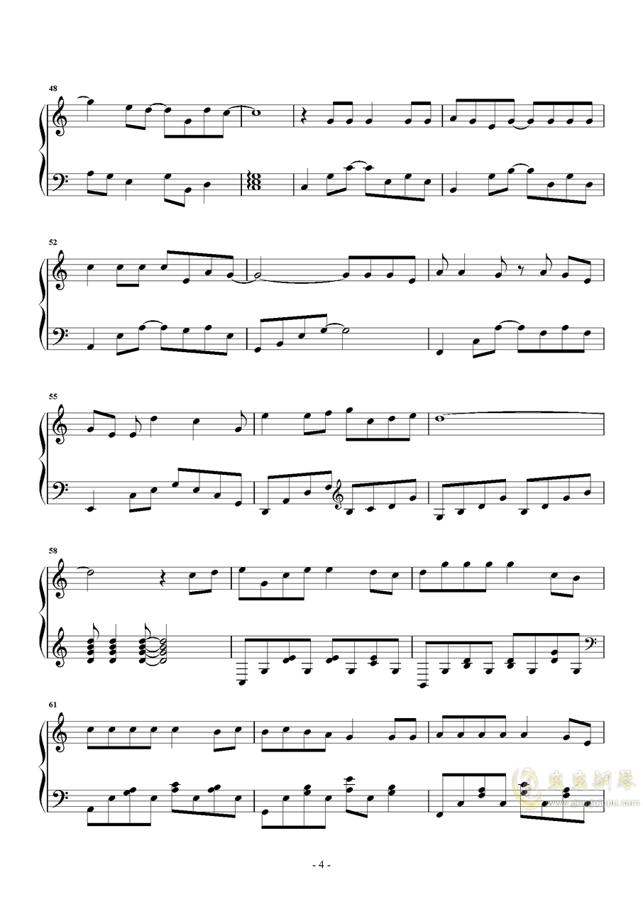 小兔子竖琴数字曲谱_光遇竖琴入门曲谱(3)