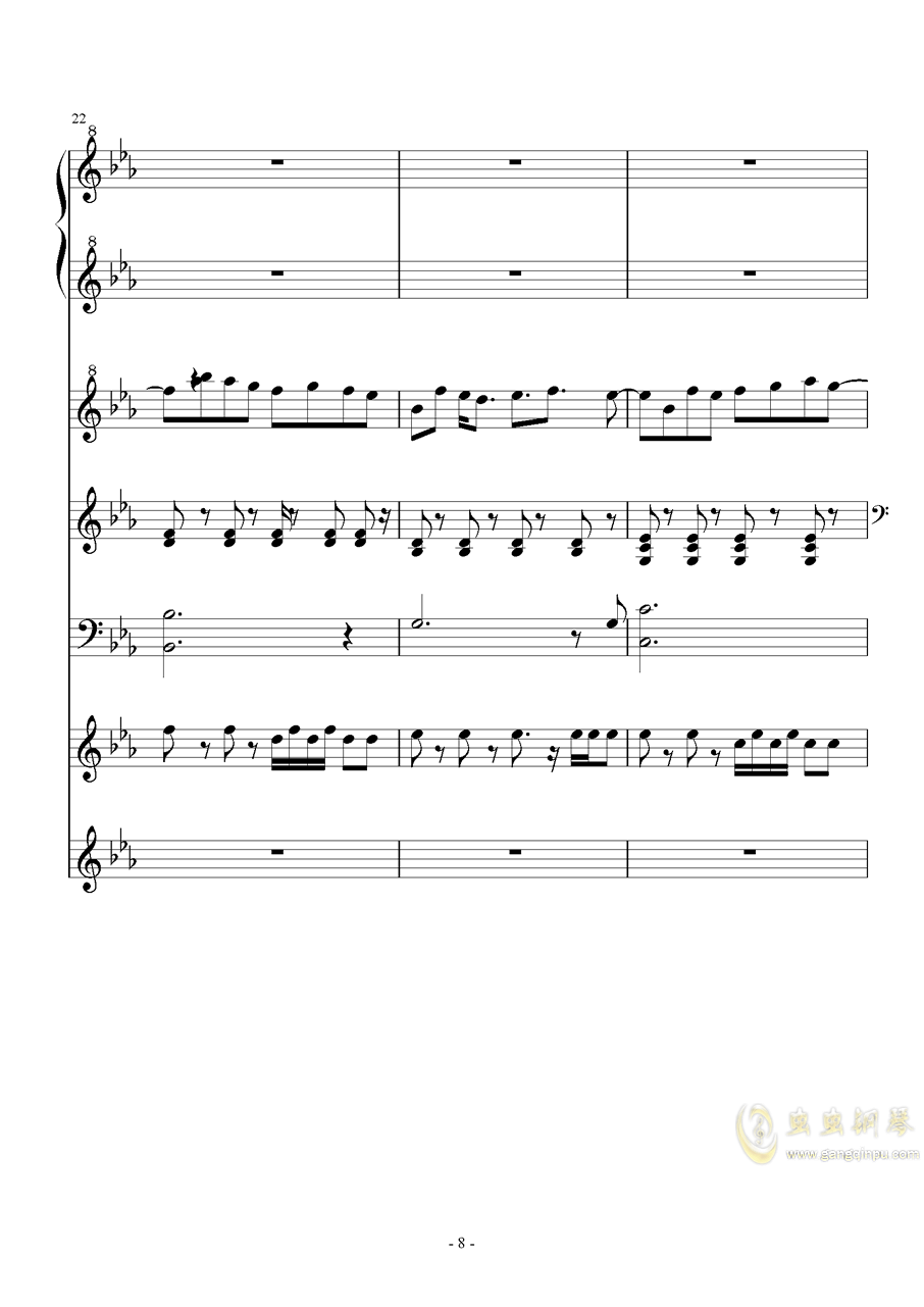 传说之下电子琴sans曲谱_电子琴曲谱(2)