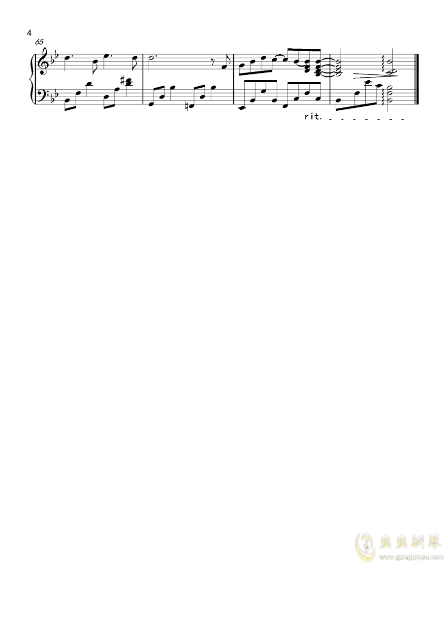 说好不哭的钢琴曲谱_说好不哭钢琴数字简谱(3)