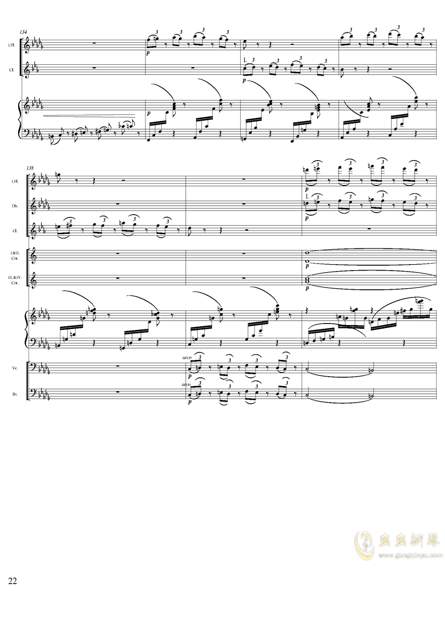 简谱柴可夫斯基_柴可夫斯基天鹅湖简谱(3)